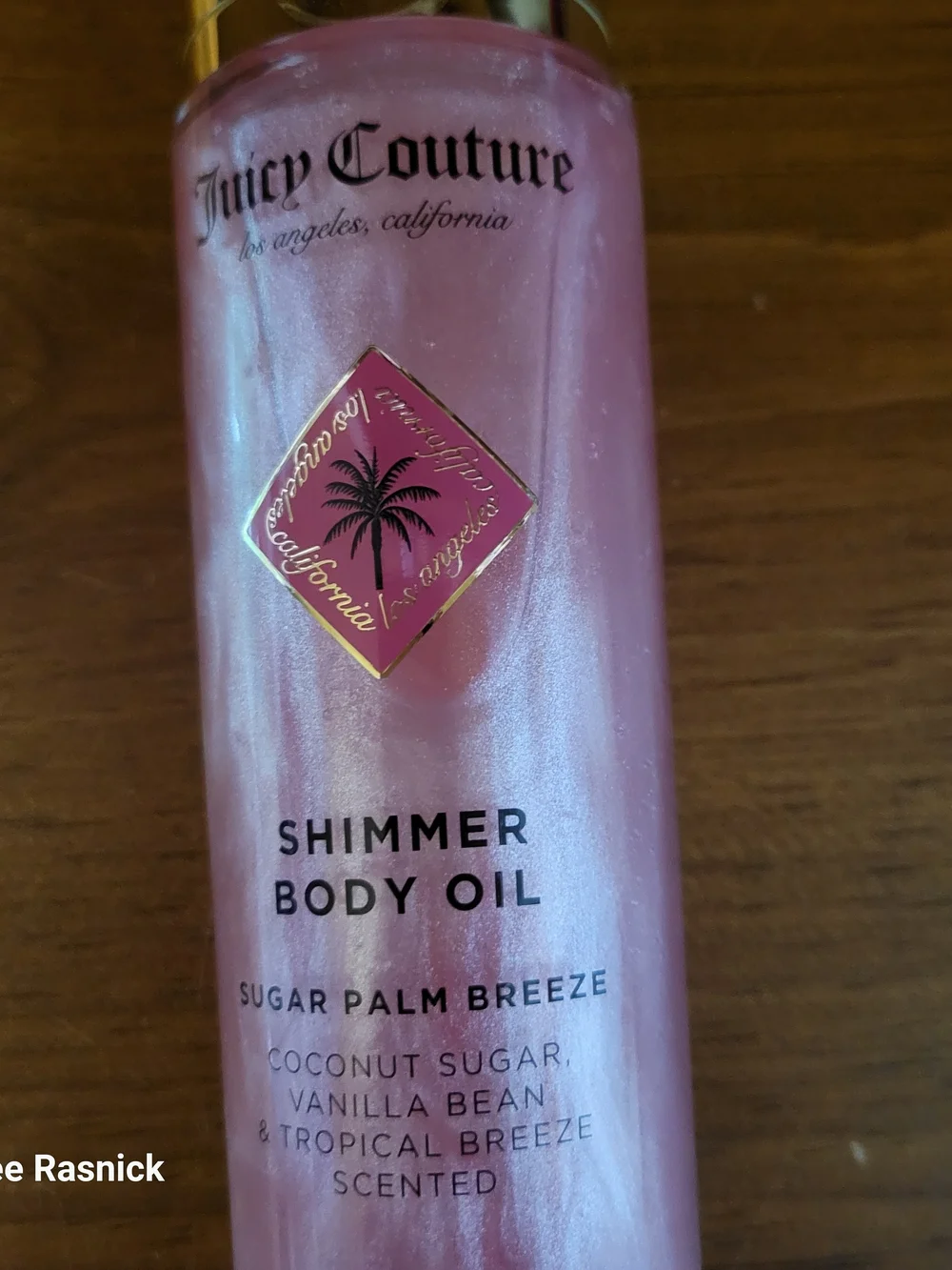 Juicy Couture Sugar Palm Breeze Shimmer Body Oil. New